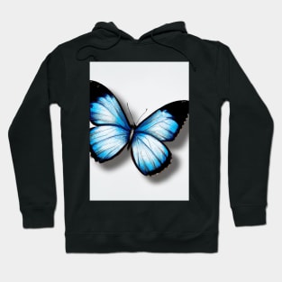 Blue Butterfly Hoodie